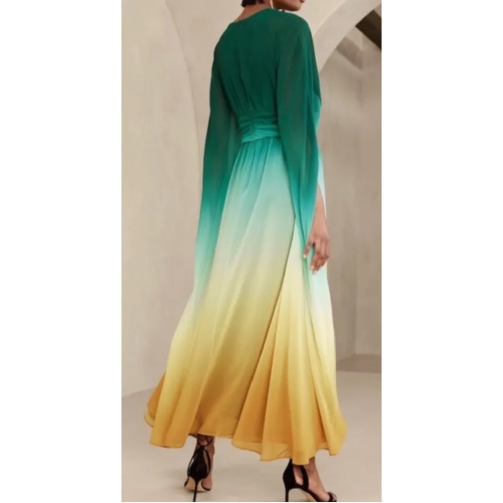 BANANA REPUBLIC ~Zela Chiffon Maxi Dress (NWT) - Picture 2 of 14